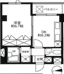 ハビタット東小金井の物件間取画像